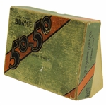 Vintage Burke Dozen 50-50 Mesh Golf Ball Box Newark Ohio - Box Only