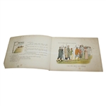 1891 'Your First Game of Golf' Book by Gerald Hillinthorn w/Lithography