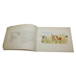 1891 'Your First Game of Golf' Book by Gerald Hillinthorn w/Lithography