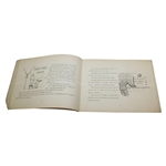 1891 'Your First Game of Golf' Book by Gerald Hillinthorn w/Lithography