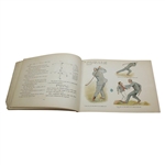 1891 'Your First Game of Golf' Book by Gerald Hillinthorn w/Lithography