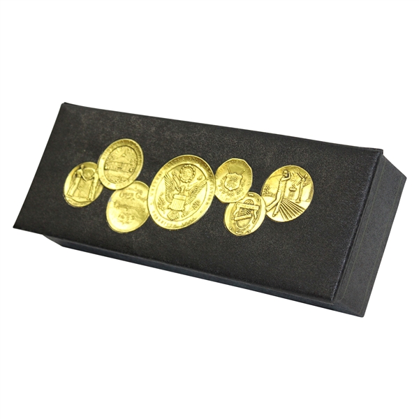 Ben Hogan History of Golfs Commemorative Medals Golf Ball Box -Holds One (1) Dozen