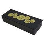 Ben Hogan History of Golf's Commemorative Medals Golf Ball Box -Holds One (1) Dozen