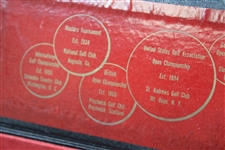 Ben Hogan History of Golf's Commemorative Medals Golf Ball Box -Holds One (1) Dozen