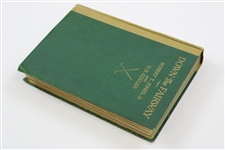 1927 'Down The Fairway' Book by Bobby Jones & O.B. Keeler - 2nd Printing