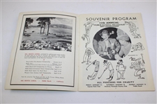 1952 Crosby Pro-Am Golf Championship Official Program - Jimmy Demaret Win