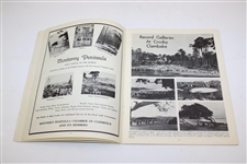 1952 Crosby Pro-Am Golf Championship Official Program - Jimmy Demaret Win