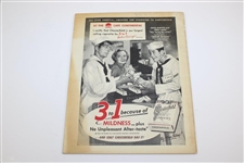 1952 Crosby Pro-Am Golf Championship Official Program - Jimmy Demaret Win