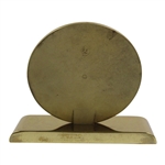 Arnold Palmer Golf Management Gold Plated Desk Display