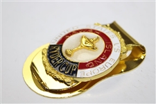 Gold Tone Ryder Cup at Kiawah Island Commemorative Money Clip