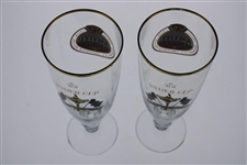 Two (2) Ryder Cup at Valhalla Amstel Light Beer Glasses