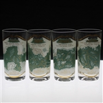 Pebble Beach, Merion, Mid-Ocean Club & Oakland Hills Golf Course Drinking Glasses