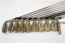 Gary Player's Ignitor Plus Titanium Technology 3-9 Irons w/Putter & Wedge - Benefits First Tee