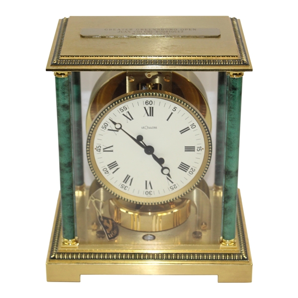 Chi Chi Rodriguezs 1973 Greater Greensboro Open Winner Le Coultre Clock