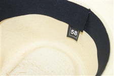 Chi Chi Rodriguez's Personal Genuine Panama 100% Paja Toquilla Natural Hat