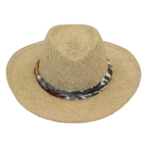Chi Chi Rodriguezs Personal Straw Hat Made In The USA - Small