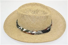 Chi Chi Rodriguez's Personal Straw Hat Made In The USA - Small