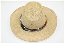 Chi Chi Rodriguez's Personal Straw Hat Made In The USA - Small