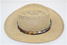 Chi Chi Rodriguez's Personal Straw Hat Made In The USA - Small