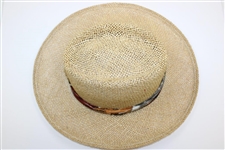 Chi Chi Rodriguez's Personal Straw Hat Made In The USA - Small