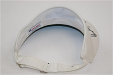 Palmer, Nicklaus, Player, Trevino & Chi Chi Signed Senior Skins Game Visor JSA ALOA