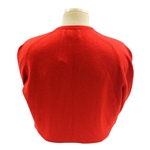 Chi Chi Rodriguez's Worn Red Long Sleeve 'Toyota' 100% Cashmere Golf Sweater 