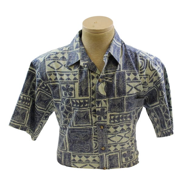 Chi Chi Rodriguezs Personal Kahala Hawaiian Islands Button Down Shirt 