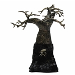 Chi Chi Rodriguezs Personal Gary Player Logo Art Tree Display by Patrick Mavras