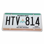 Chi Chi Rodriguezs Personal Puerto Rico License Plate - 2010