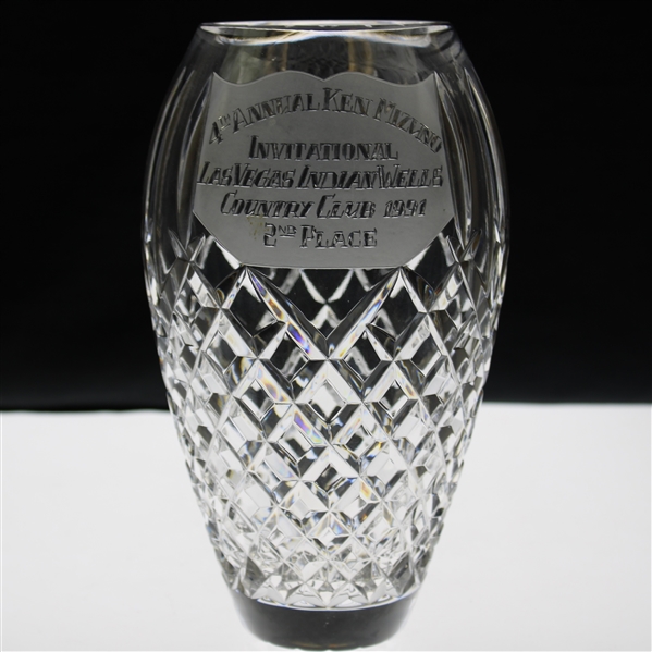 Chi Chi Rodriguezs Ken Mizuno Invitational 2nd Place Glass Trophy