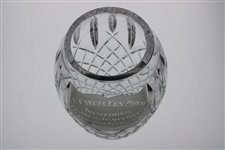 Chi Chi Rodriguez's Ken Mizuno Invitational 2nd Place Glass Trophy