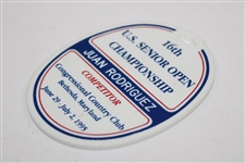 Chi Chi Rodriguez's 1995 US Senior Open at Congressional CC Competitor Bag Tag
