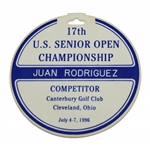 Chi Chi Rodriguezs 1996 US Senior Open at Canterbury Golf Club Competitor Bag Tag