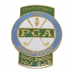 Chi Chi Rodriguezs 1974 PGA Championship at Tanglewood Golf Club Contestant Badge/Clip