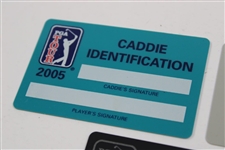 Five (5) Miscellaneous Chi Chi Rodriguez PGA Tour Card/ID's