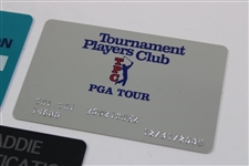 Five (5) Miscellaneous Chi Chi Rodriguez PGA Tour Card/ID's