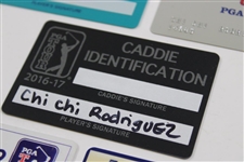 Five (5) Miscellaneous Chi Chi Rodriguez PGA Tour Card/ID's