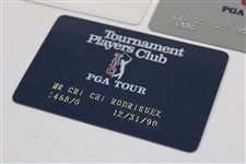 Four (4) Miscellaneous Chi Chi Rodriguez PGA Tour Card/ID's