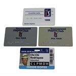 Four (4) Miscellaneous Chi Chi Rodriguez PGA Tour Card/IDs