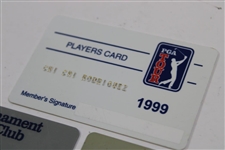 Four (4) Miscellaneous Chi Chi Rodriguez PGA Tour Card/ID's