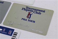 Four (4) Miscellaneous Chi Chi Rodriguez PGA Tour Card/ID's