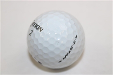Larry Mize Signed Srixon Logo Golf Ball JSA ALOA