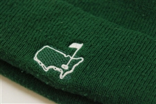 Masters Tournament Green Patch Logo Beanie Cap