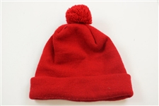 Masters Tournament Red Patch Logo Beanie Cap
