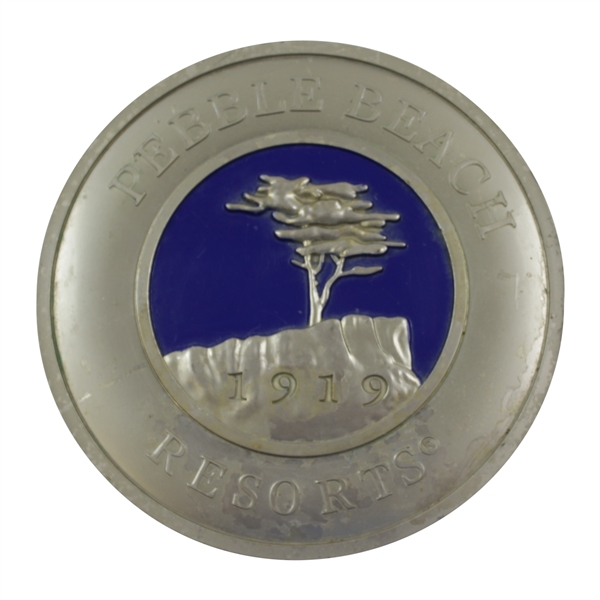 Pebble Beach Resorts 1919 Course Used Blue Tee Marker