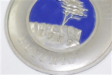 Pebble Beach Resorts '1919' Course Used Blue Tee Marker