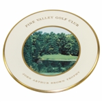 Pine Valley Golf Club John Arthur Brown Trophy Lenox Plate - Hole #14 - June 1996