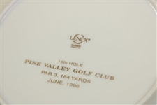 Pine Valley Golf Club John Arthur Brown Trophy Lenox Plate - Hole #14 - June 1996
