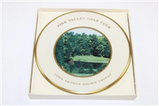 Pine Valley Golf Club John Arthur Brown Trophy Lenox Plate - Hole #14 - June 1996