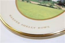 Pine Valley Golf Club Warner Shelly Bowl Lenox Plate - Hole #2 - July 2003